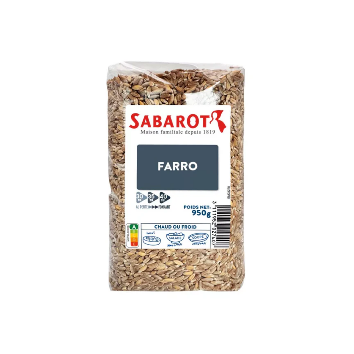 Farro sachet 950g