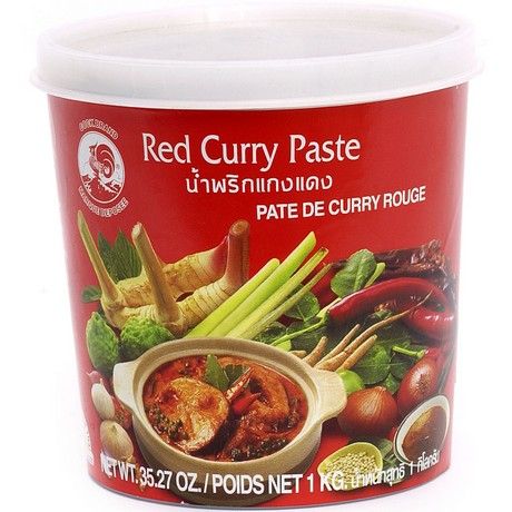 Pâte de curry rouge