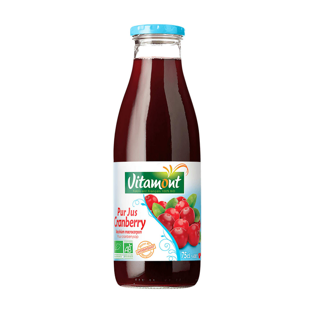 Jus de cranberry BIO - 0.75L - DDM 03.25