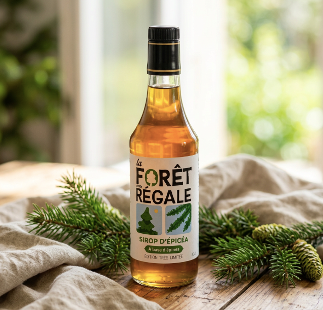 Sirop d'épicéa BIO 50cl - La Forêt Nous Régale