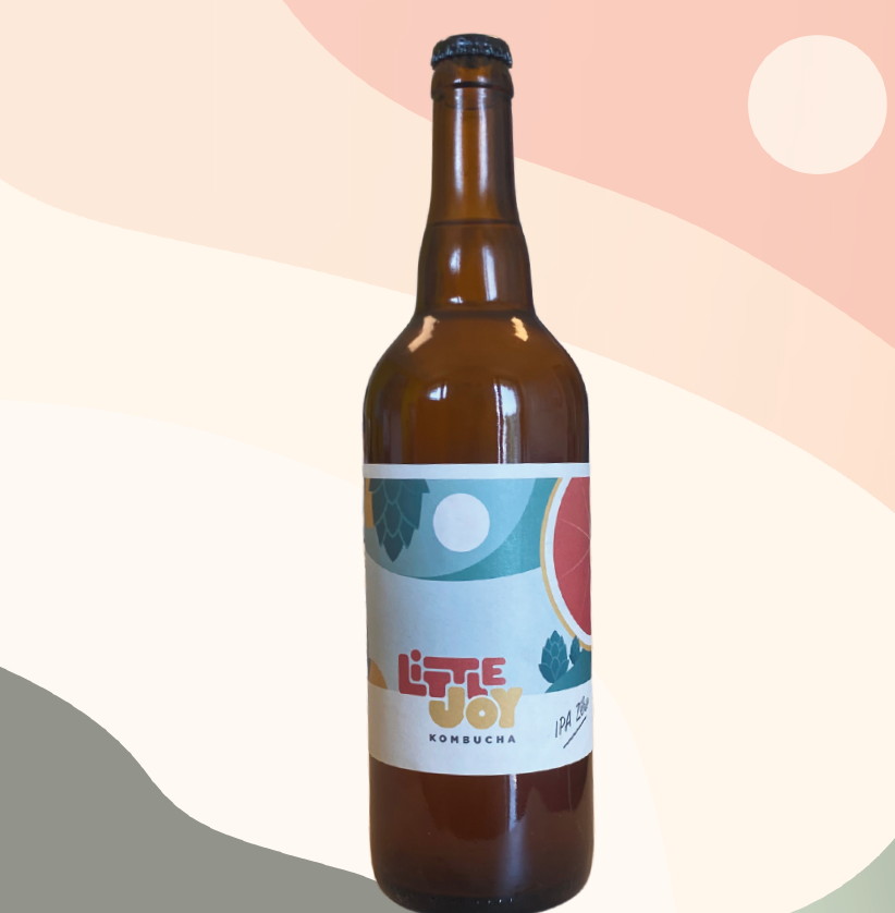 Kombucha Houblon Pamplemousse (IPA) 75CL - Little Joy