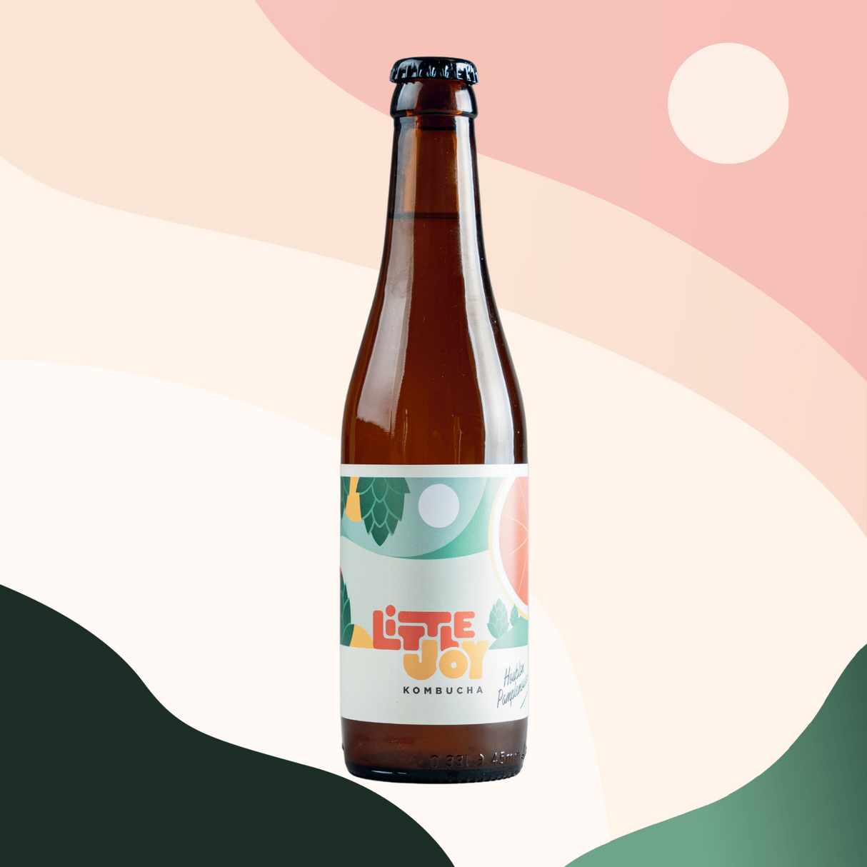 Kombucha Houblon Pamplemousse (IPA) 33CL - Little Joy