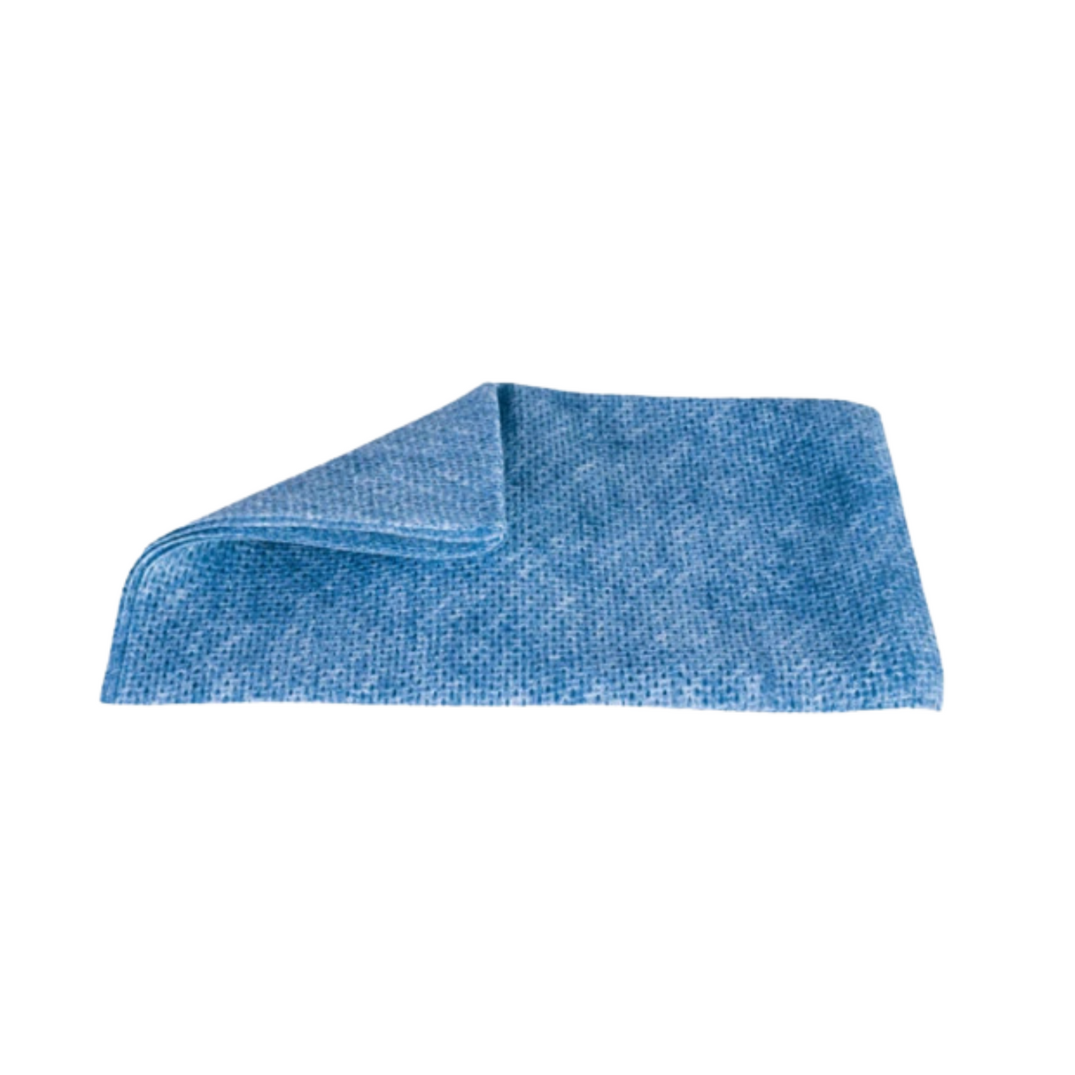 Lavette microfibre ajourée bleue