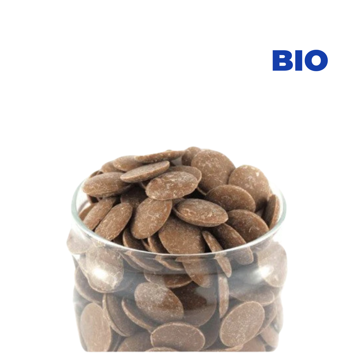 Palets de chocolat au lait 39% BIO équitable (ICAM)