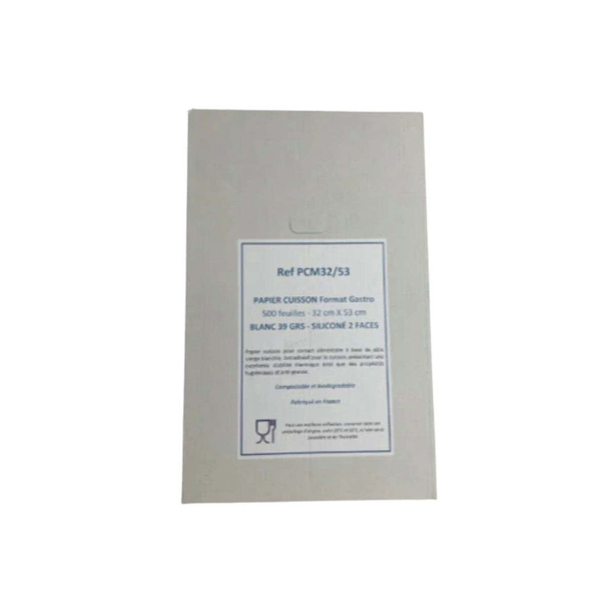 Papier cuisson feuille à feuille (500 feuilles)