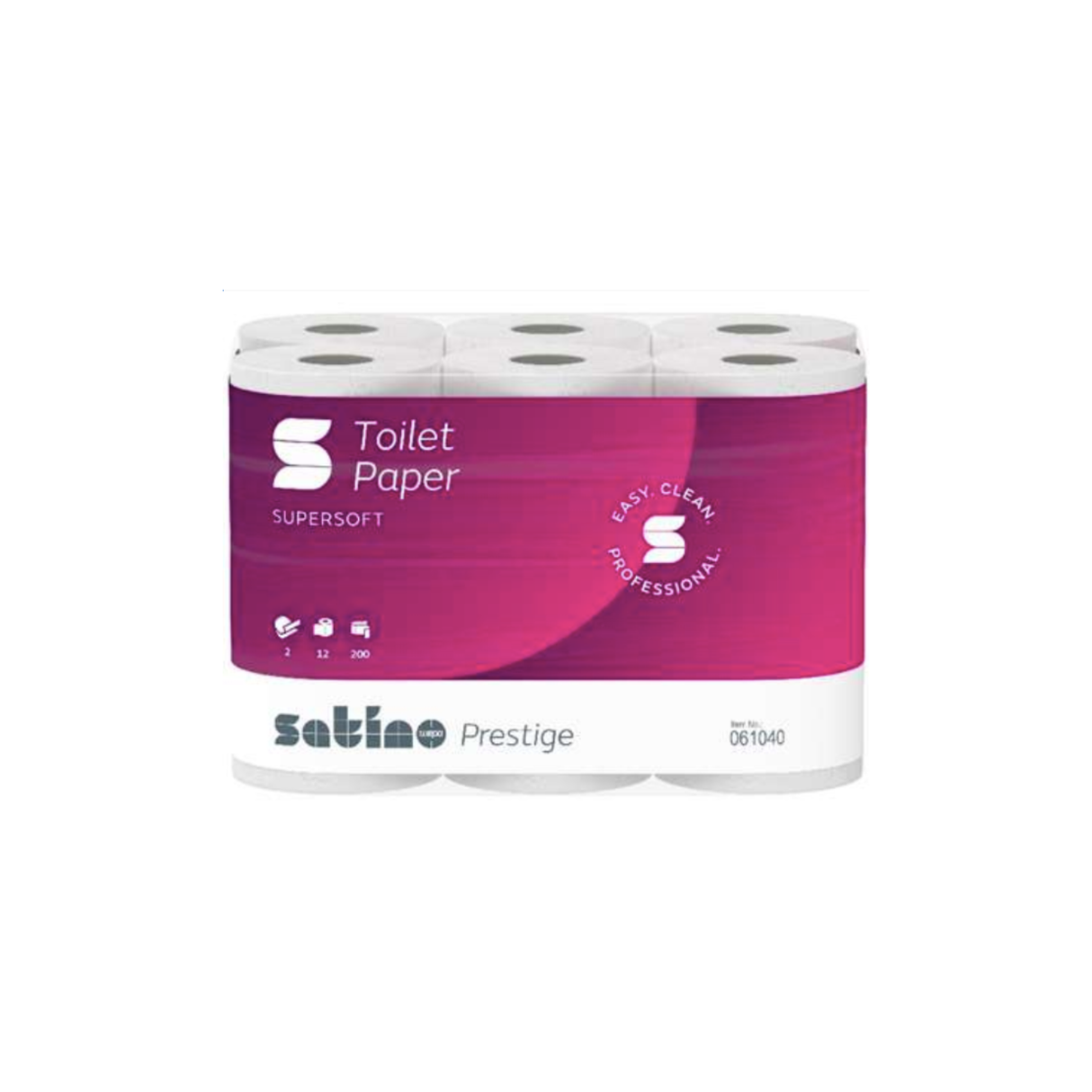 Papier toilette 200F - Lot de 12