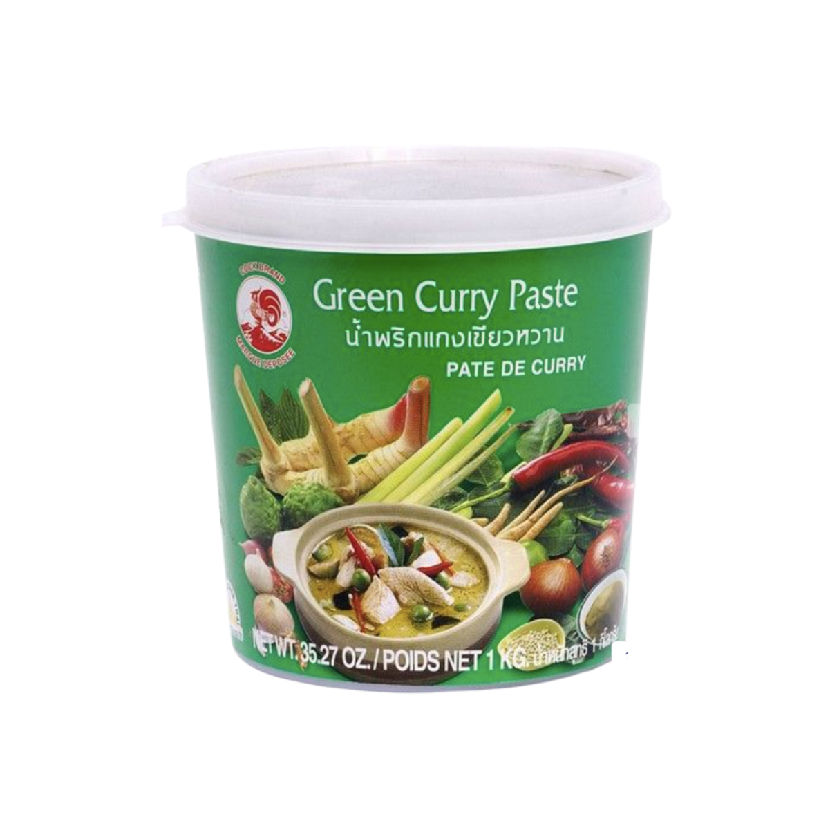 Pâte de curry vert