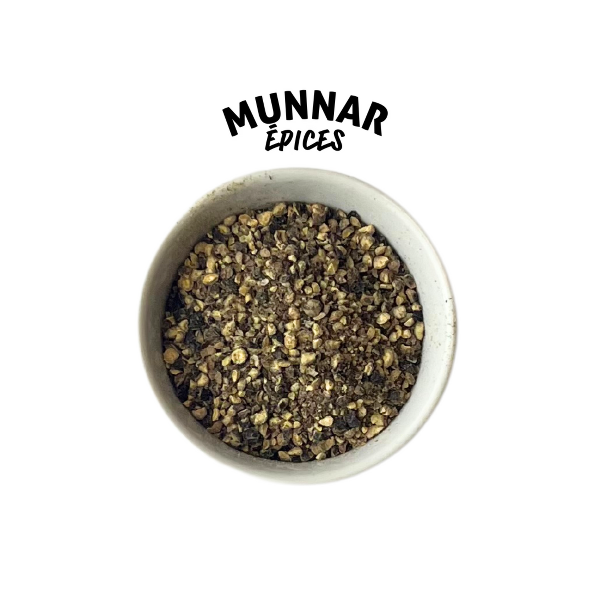 Poivre Tellicherry Inde (concassée) - Munnar Epices