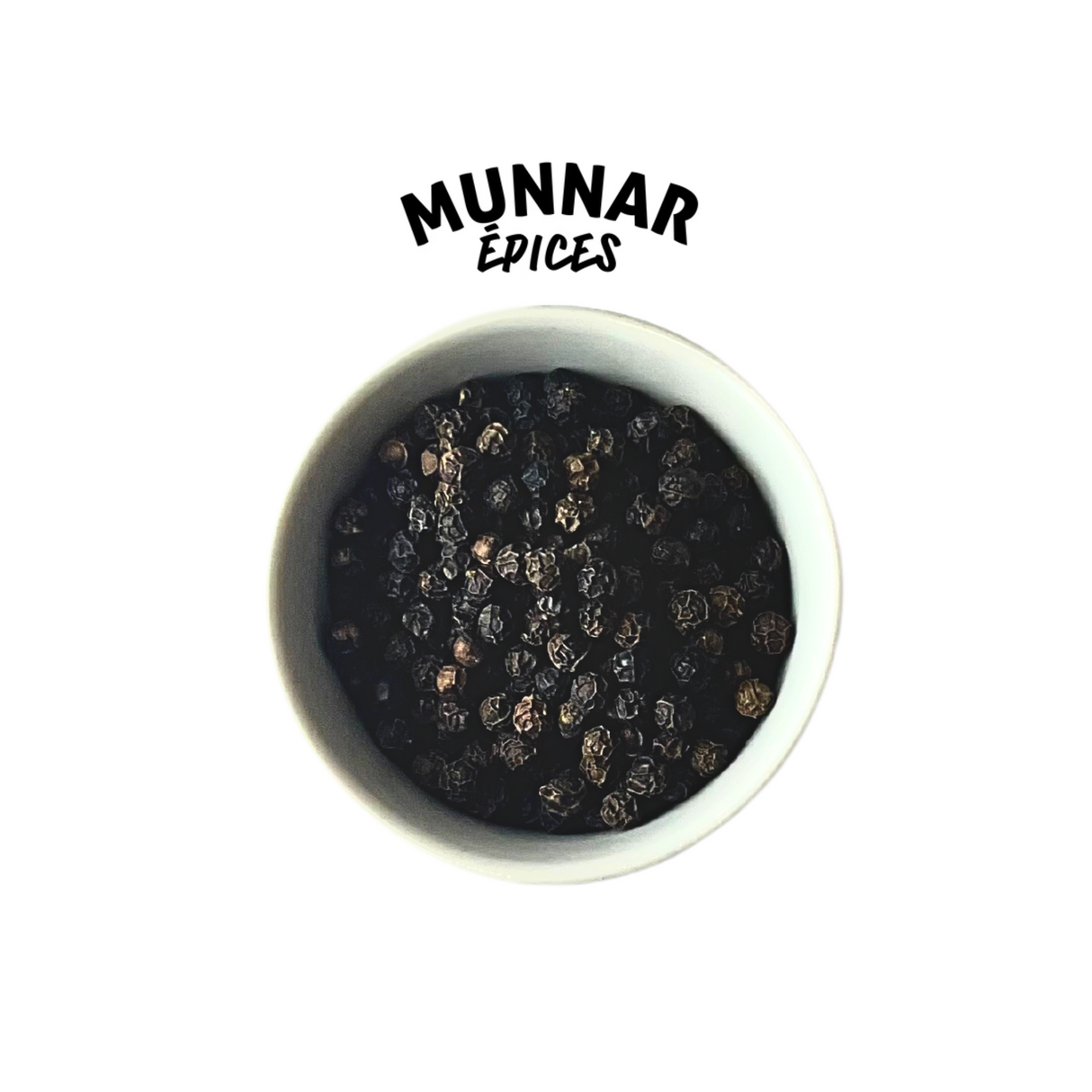 Poivre noir Banasura Inde (grains) - Munnar Epices