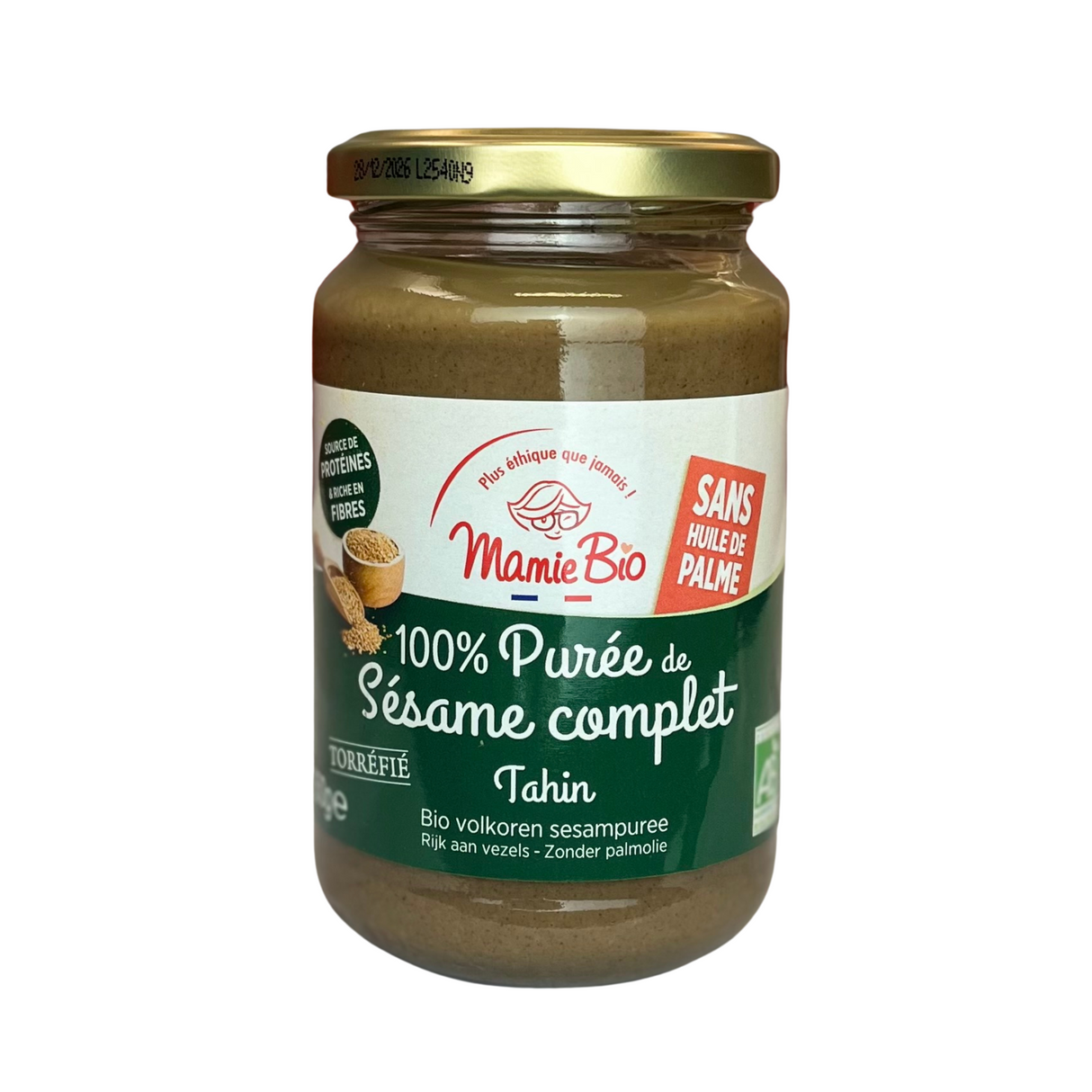 Purée de sésame complet - Tahin BIO 350G