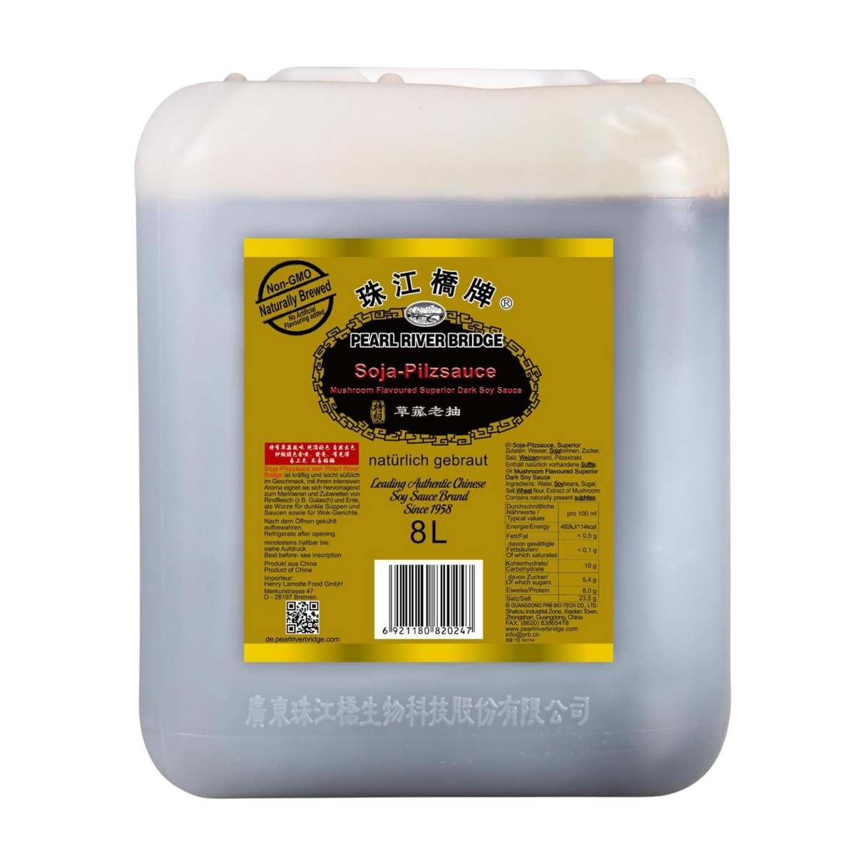 Sauce soja foncée champignon