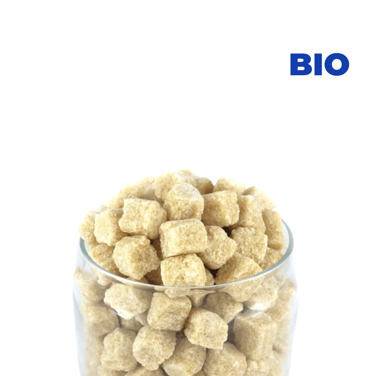 Sucre de canne roux en morceaux BIO