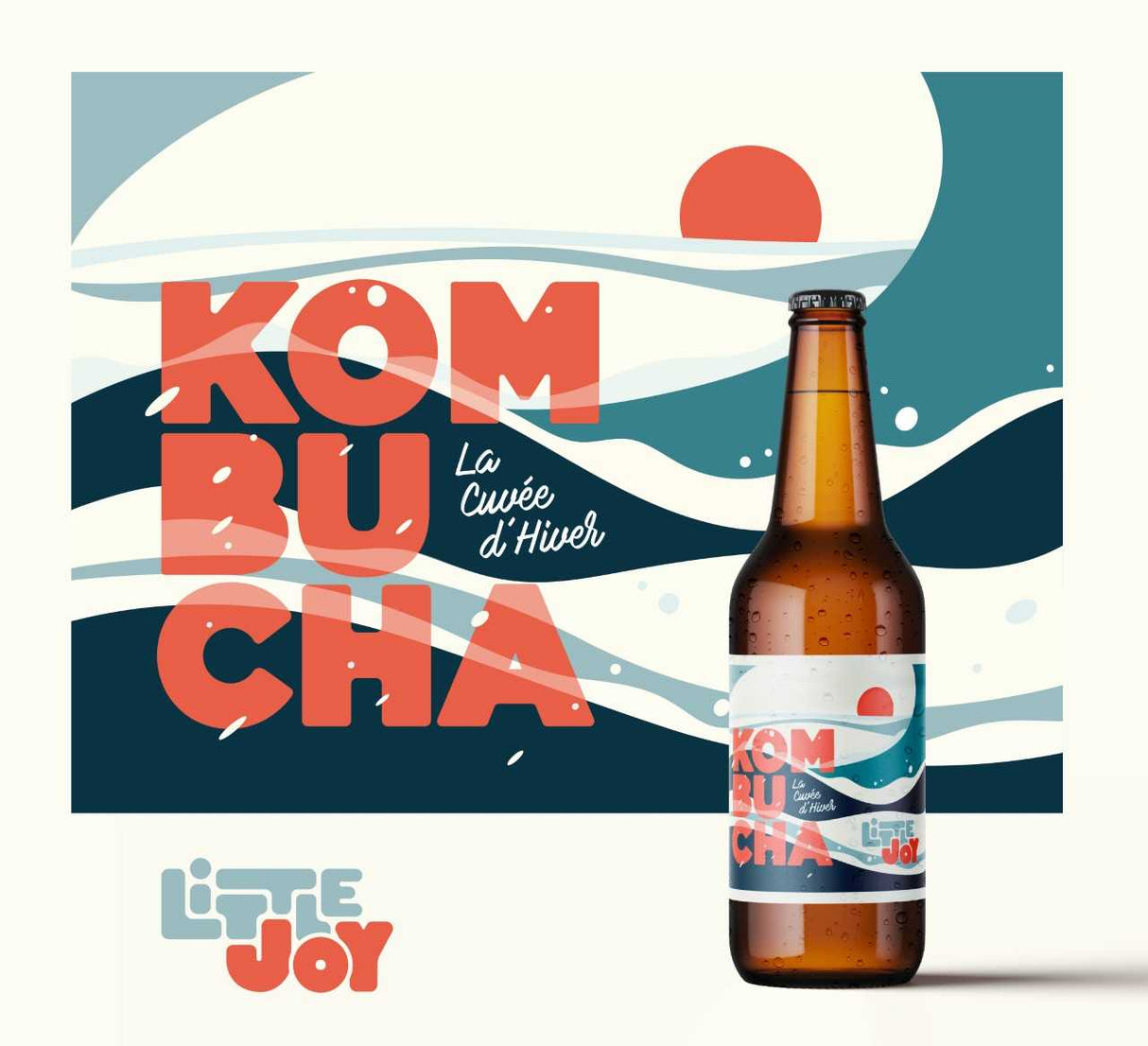 EDITION LIMITEE Kombucha "LA CUVEE D'HIVER" 33CL - Little Joy