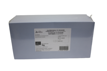 Feuilles de gélatine BIO