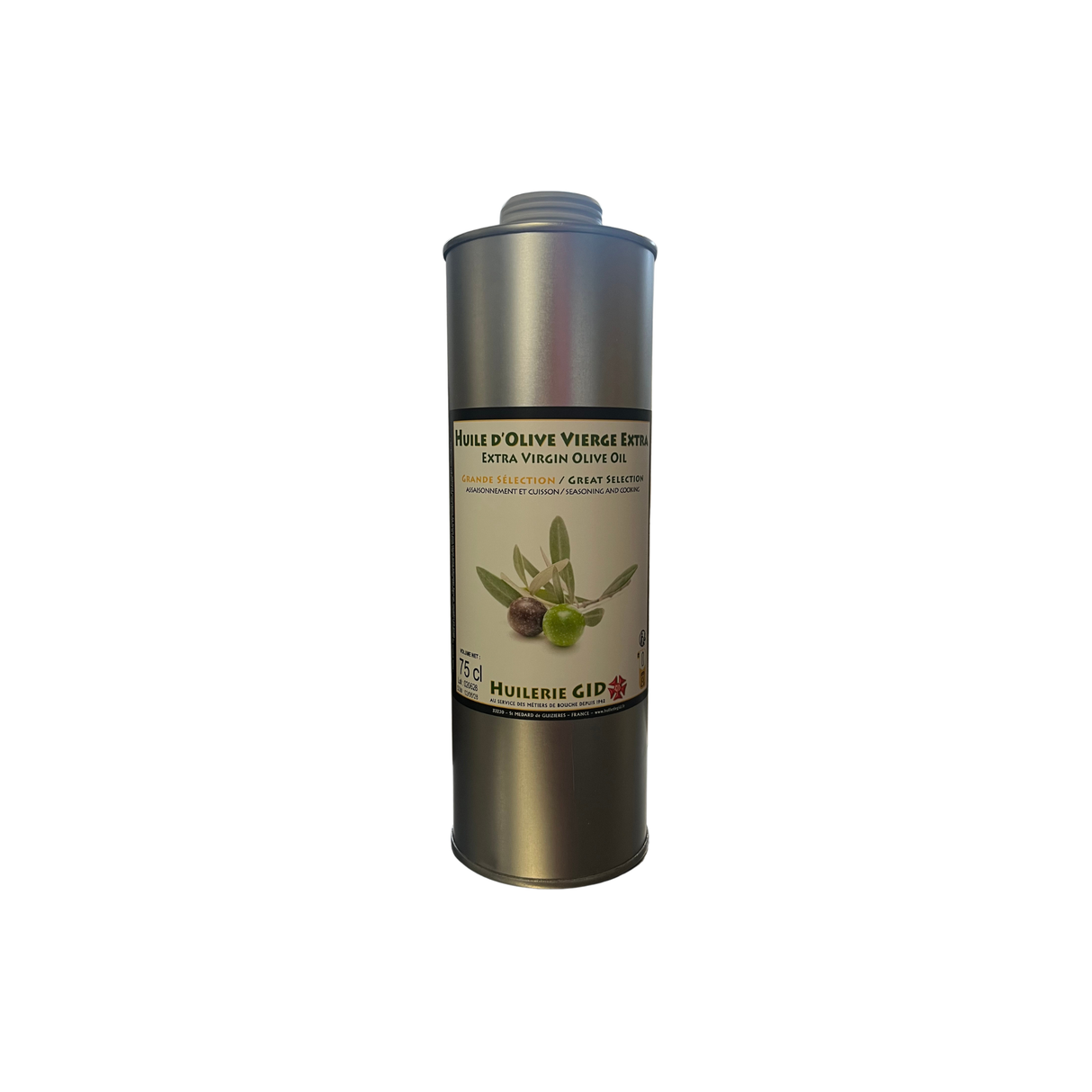 HUILE D'OLIVE VIERGE EXTRA "GRANDE SELECTION" 75cl