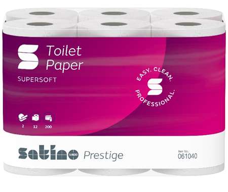 Papier toilette 200F - Lot de 12