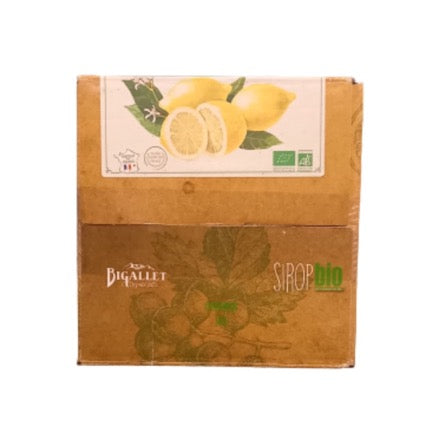 Sirop de citron BIO