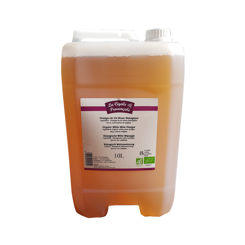 Vinaigre de vin blanc BIO 6%