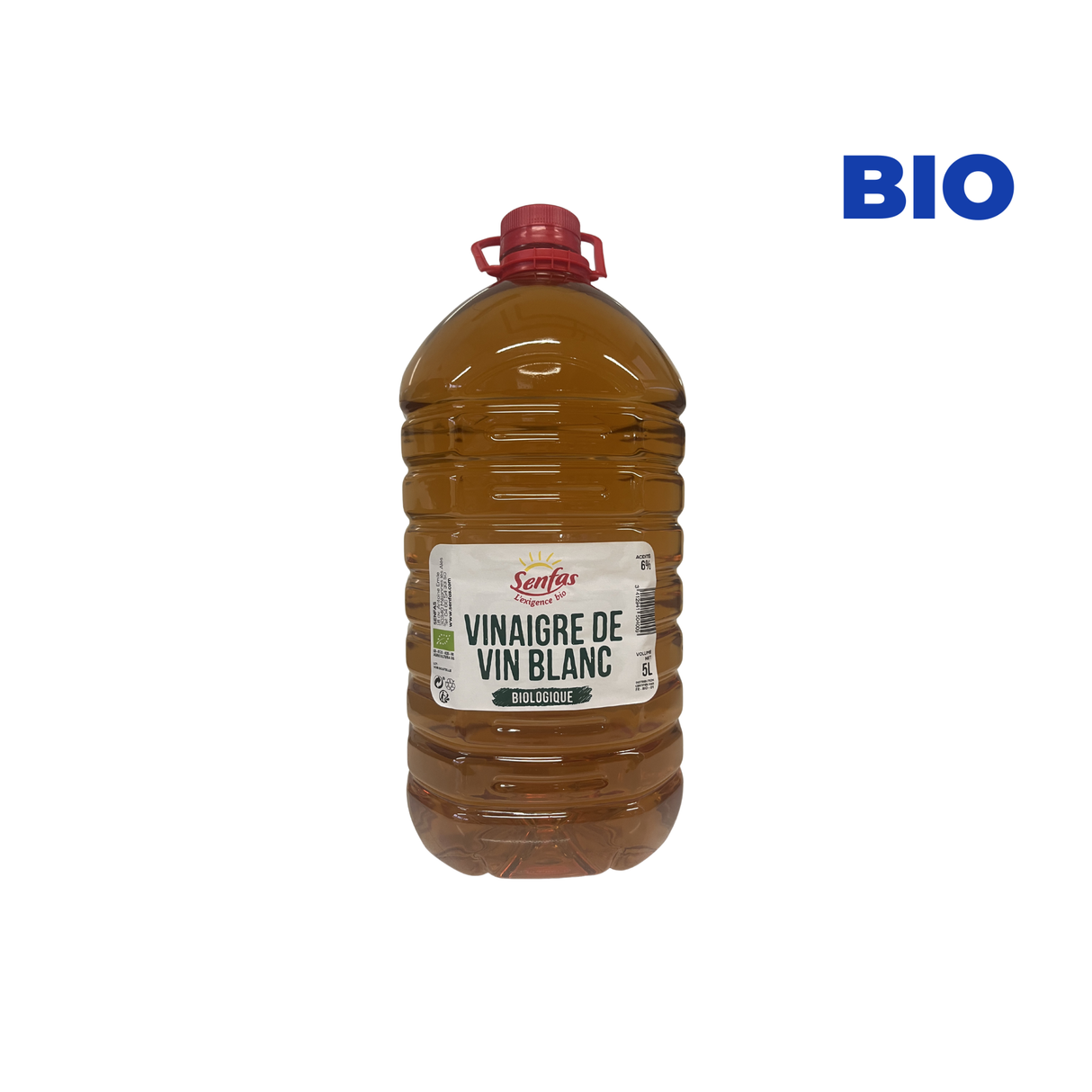 Vinaigre de vin blanc BIO 6%