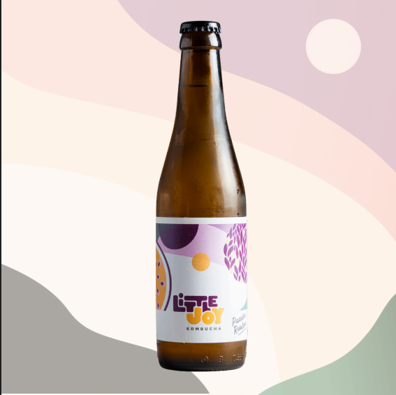 Kombucha passion rooibos 33CL - Little Joy