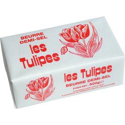 Beurre demi-sel (2x 500G) - Les Tulipes - DLC 01/26