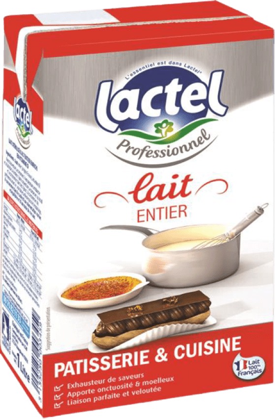 Lait entier UHT x6 - Bridel