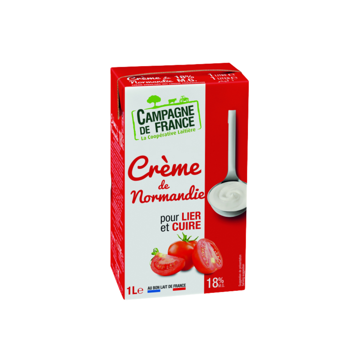 Crème UHT de Normandie 18%