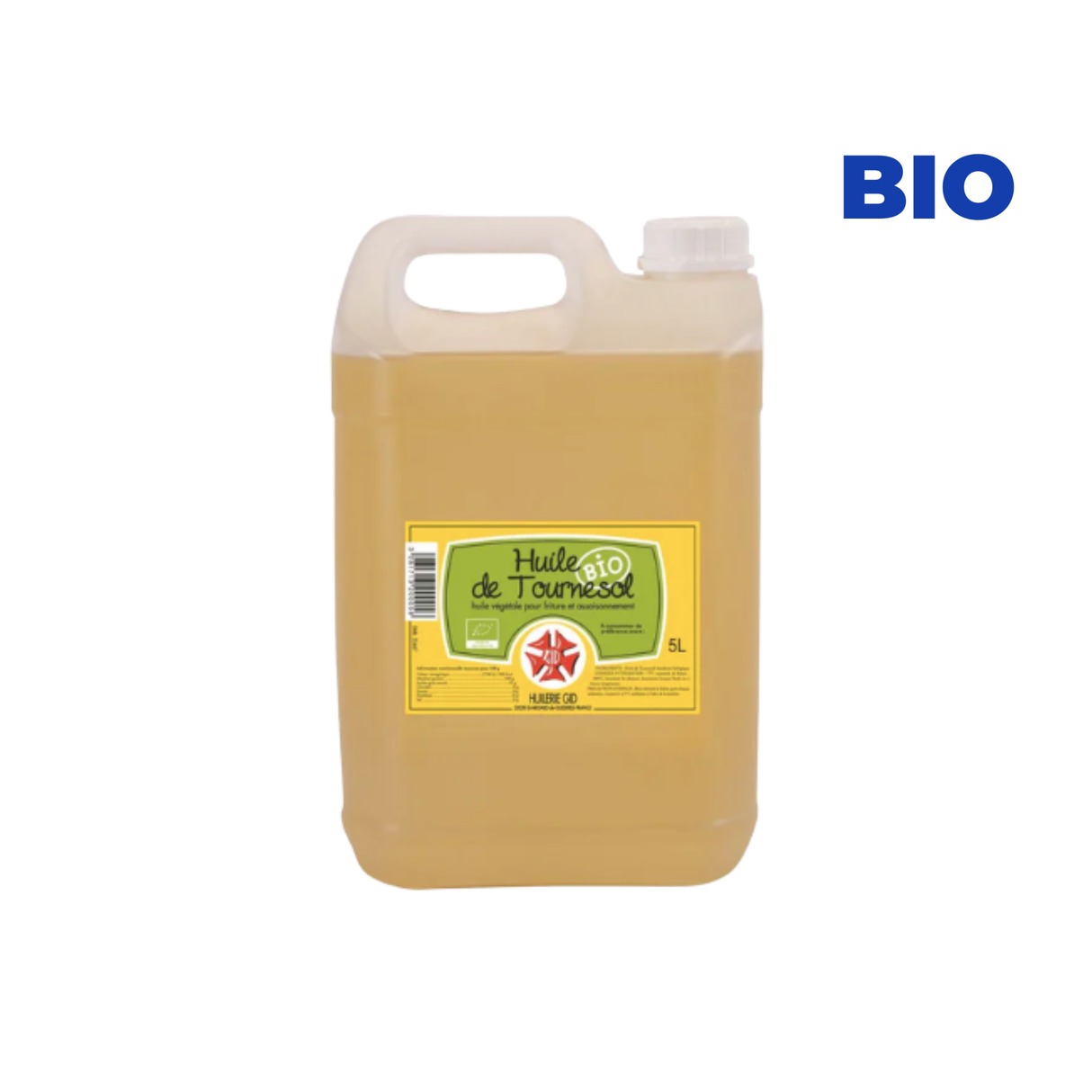 Huile de tournesol désodorisée BIO