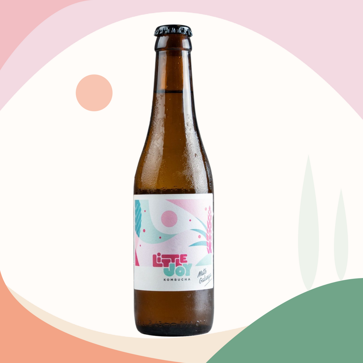 Kombucha maté/galanga 33CL - Little Joy