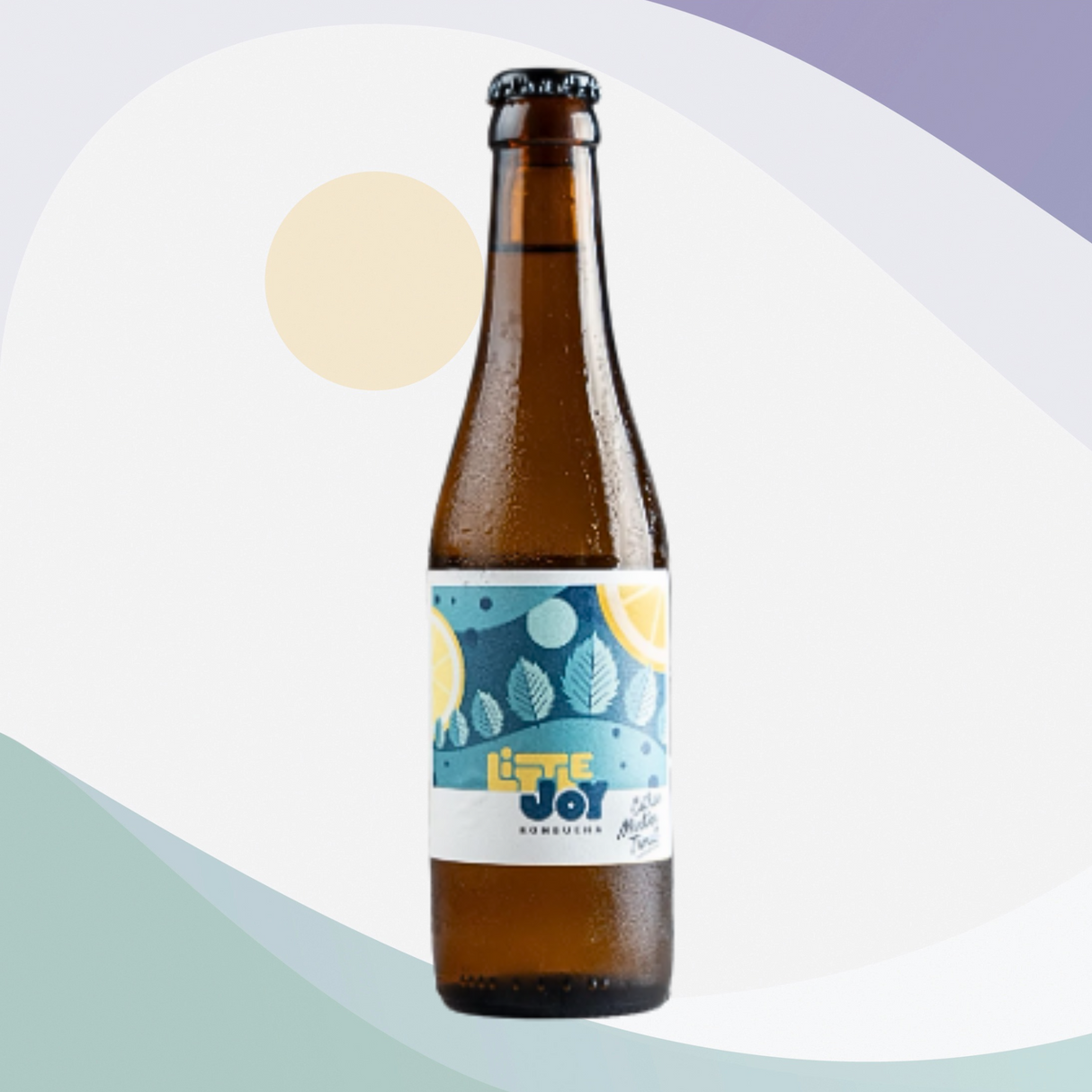Kombucha citron/menthe/timut 33CL - Little Joy