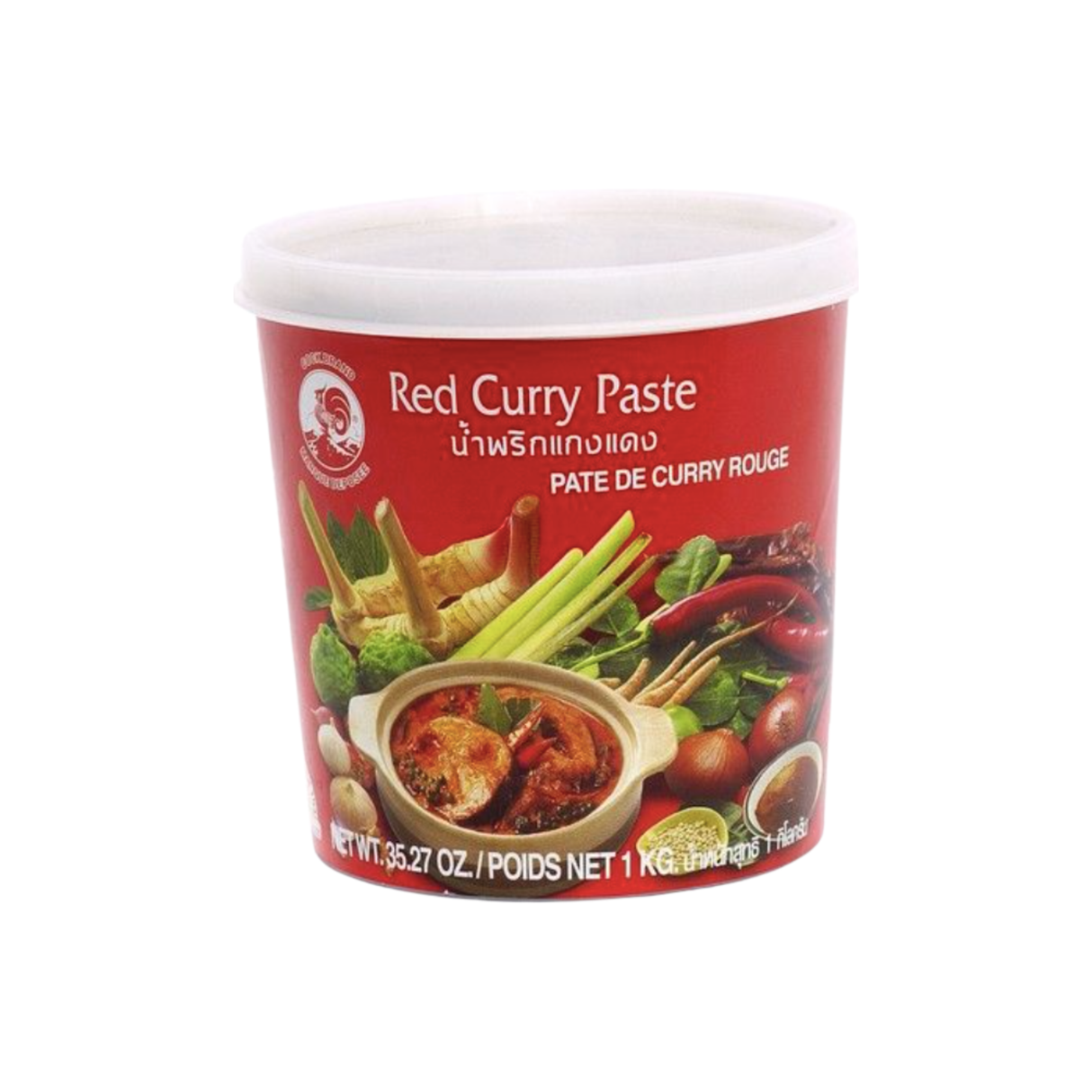Pâte de curry rouge