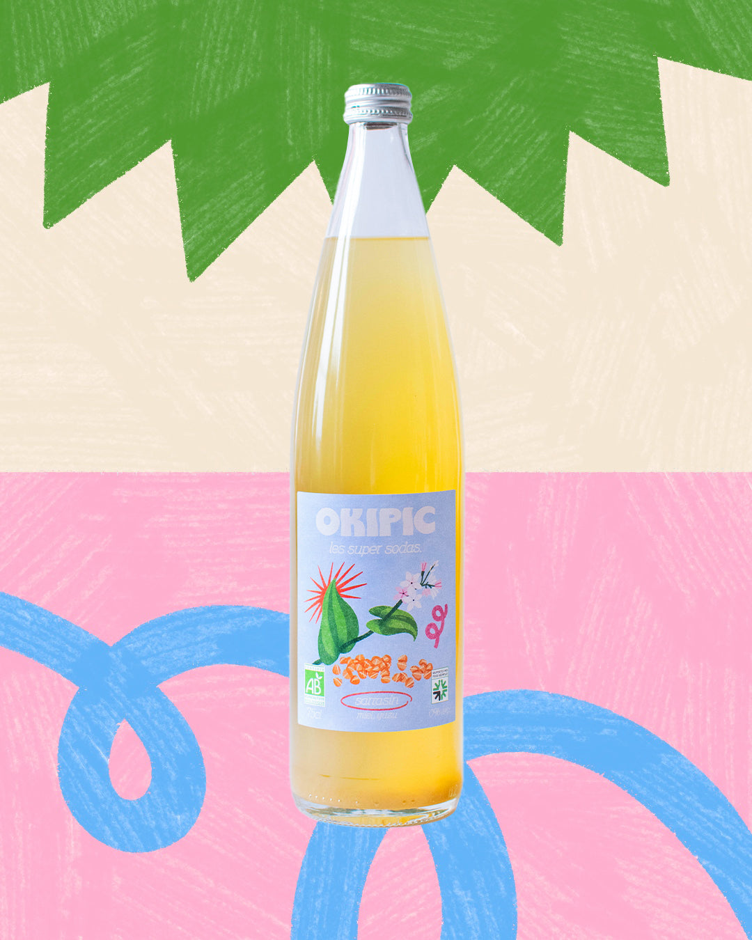 OKIPIC Sarrasin, miel et yuzu BIO 75CL