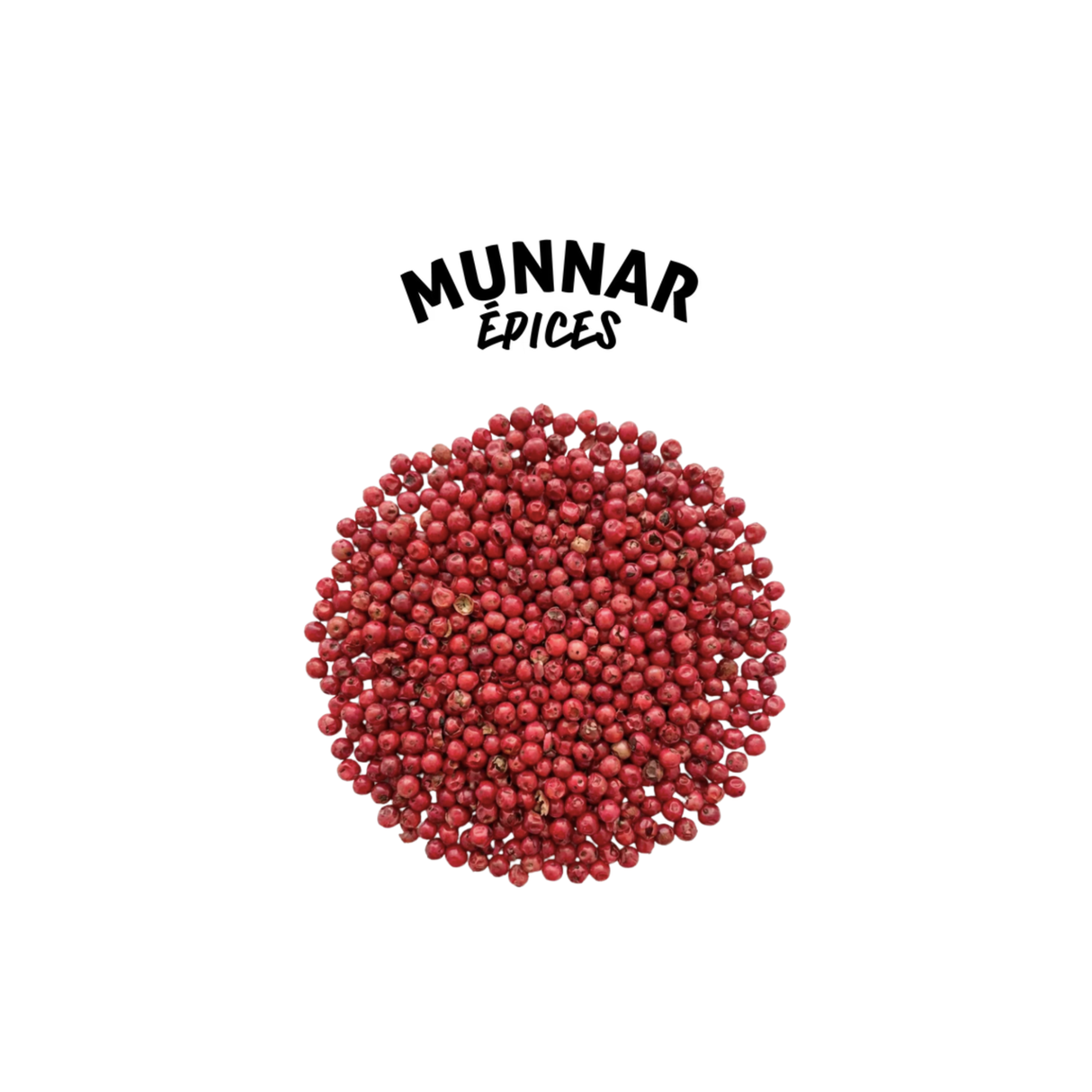 Baies Roses de Madagascar BIO - Sachets de 500G - Munnar Epices