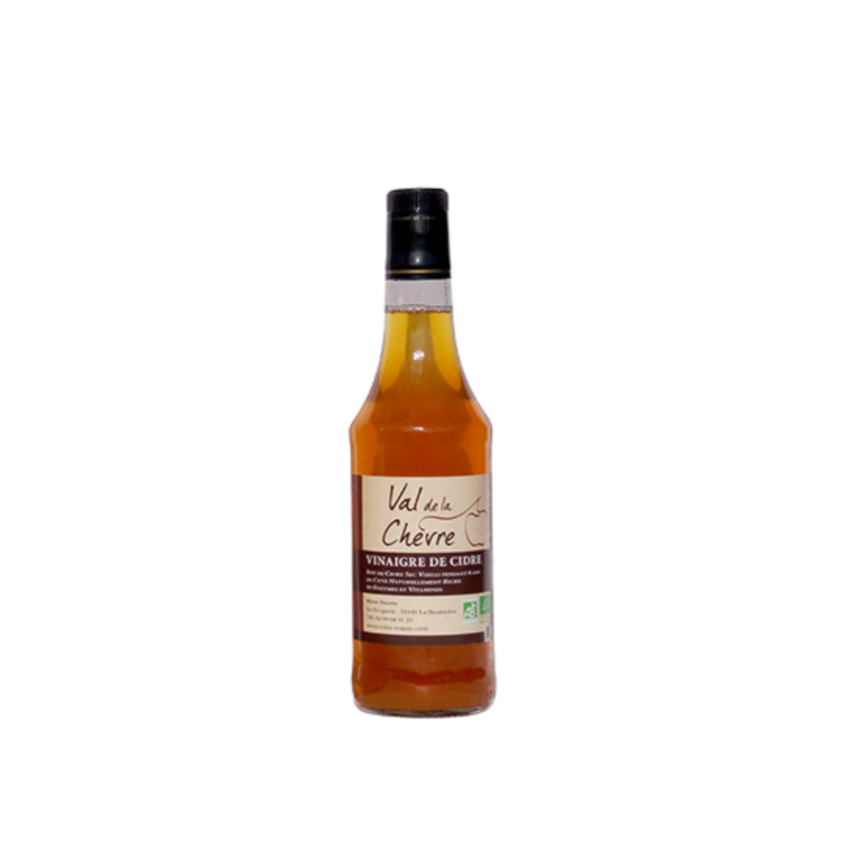 Vinaigre de cidre - Val de la Chèvre - bouteille 50CL