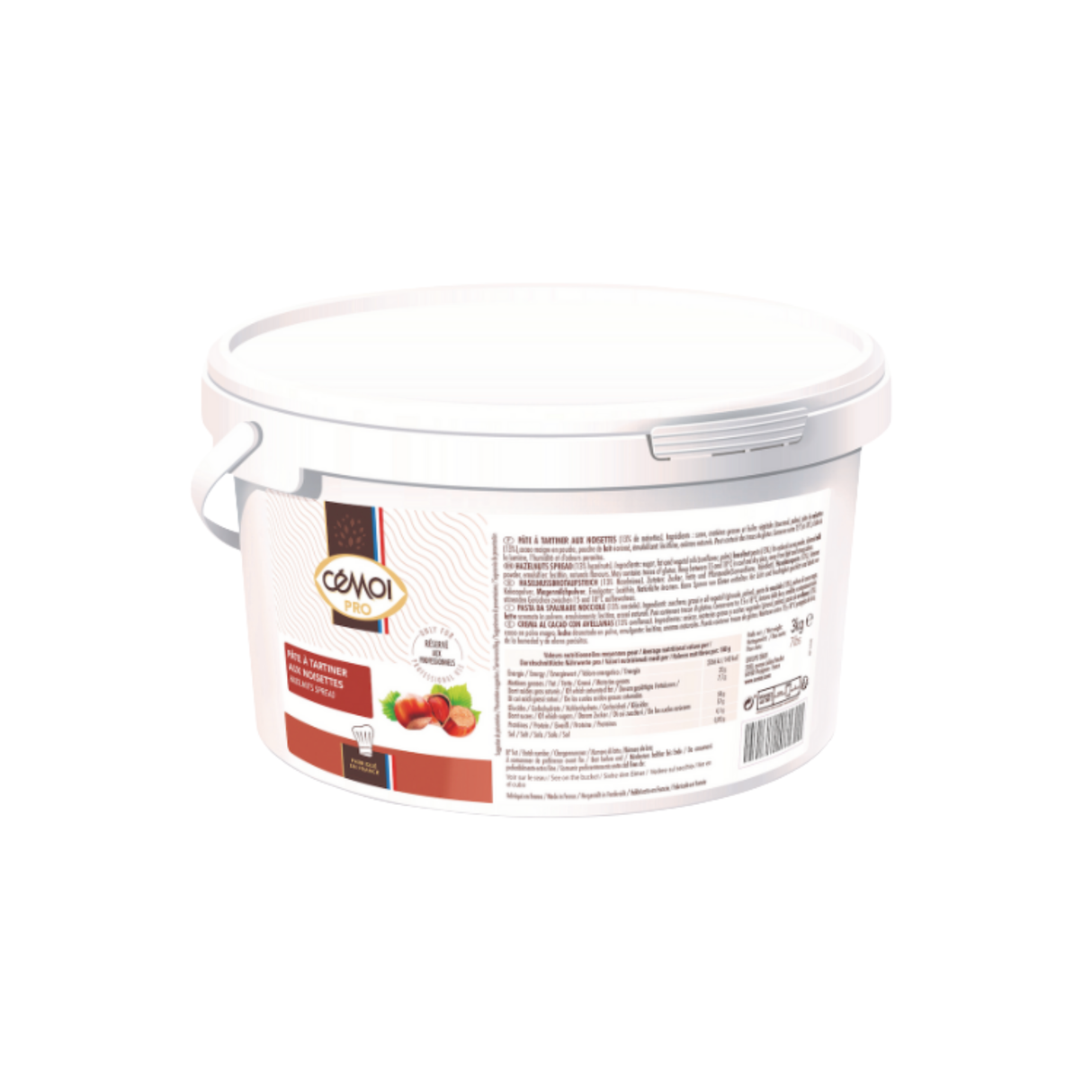 Pâte à tartiner choco noisettes - Seau 3kg