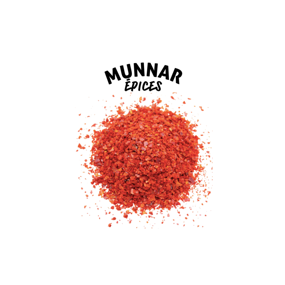 Piment Niora concassé - Sachet 350g - Munnar Epices