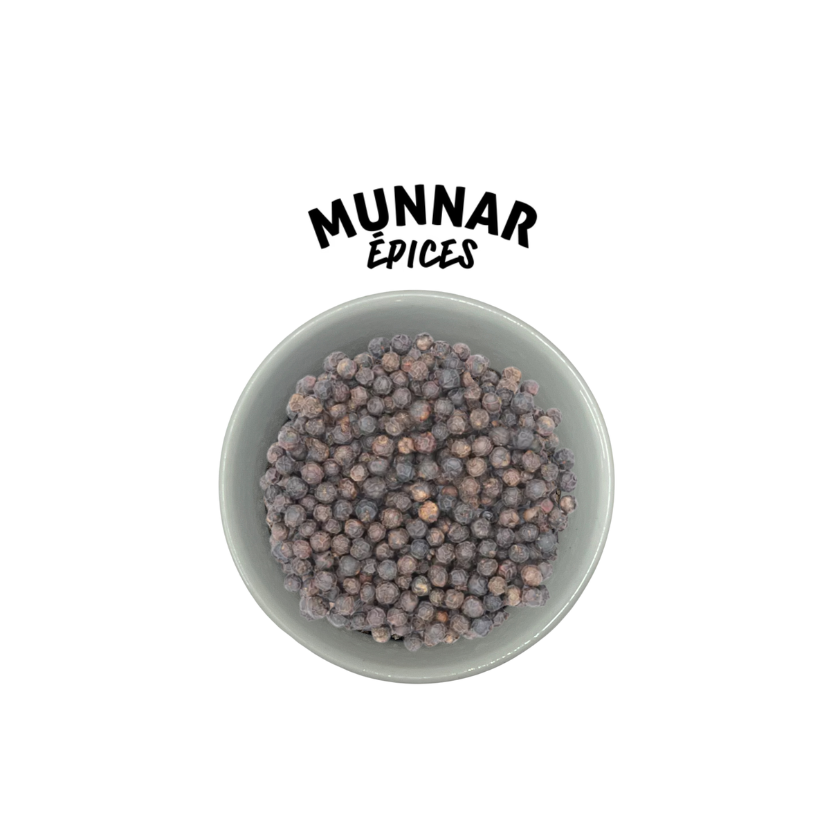 Poivre noir de Kampot BIO - Sachet de 500G - Munnar Epices