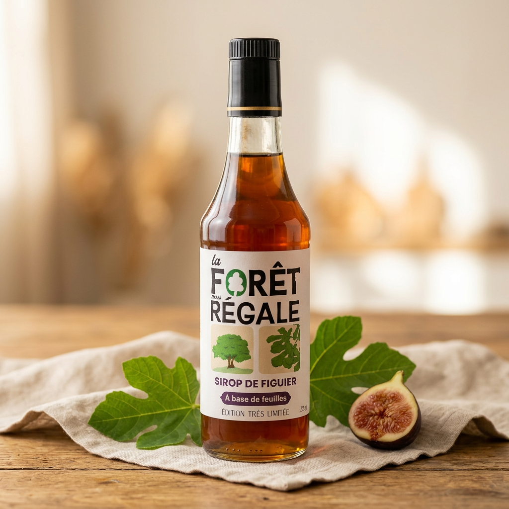 Sirop de feuilles de figuier BIO 50cl - La Forêt Nous Régale