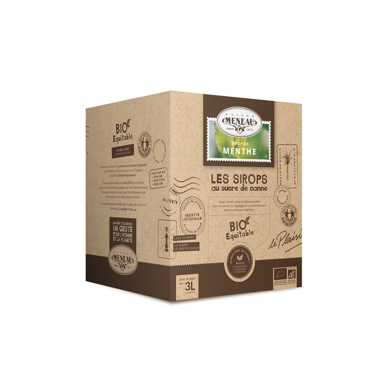 Sirop de menthe BIO