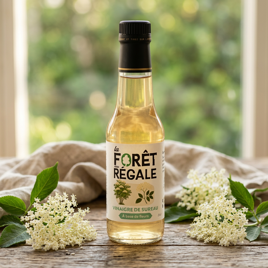 Vinaigre de sureau BIO 25cl - La forêt nous régale